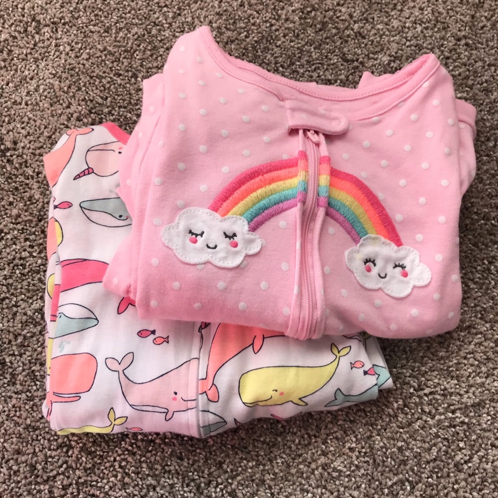 Carter’s 5T footless pjs